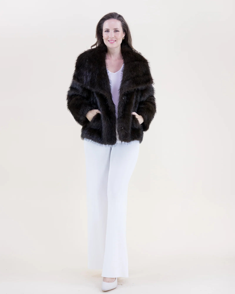 FAUX FUR JACKET