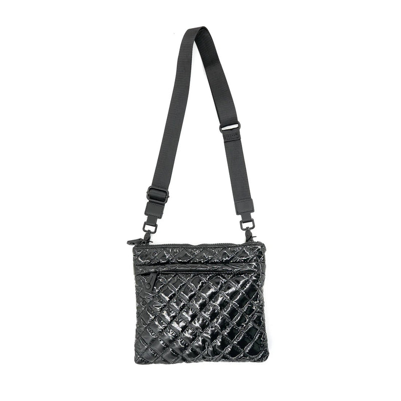 PATENT QUILTED BAG