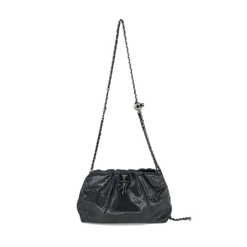 SNAKE SKIN CLUTCH ( available in 3 colors)