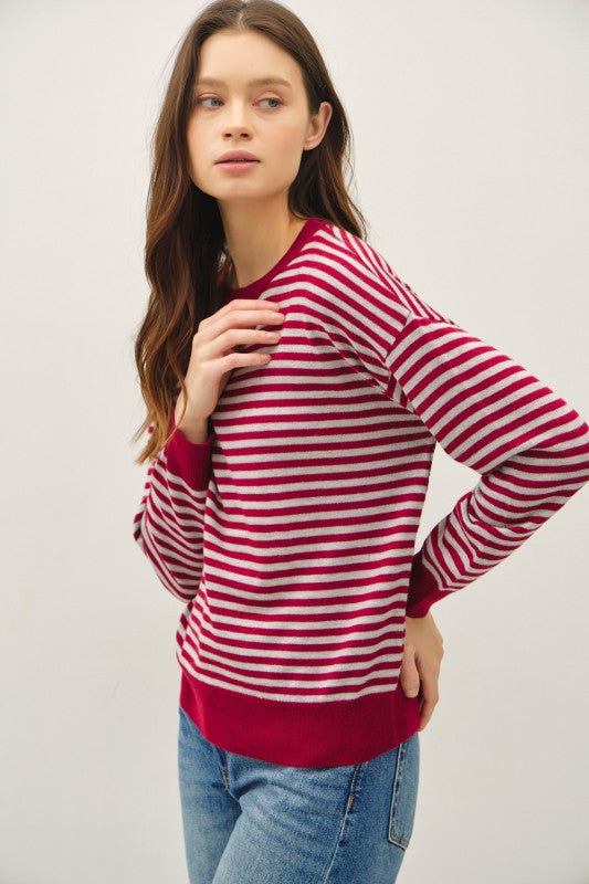 STRIPED SWEATER