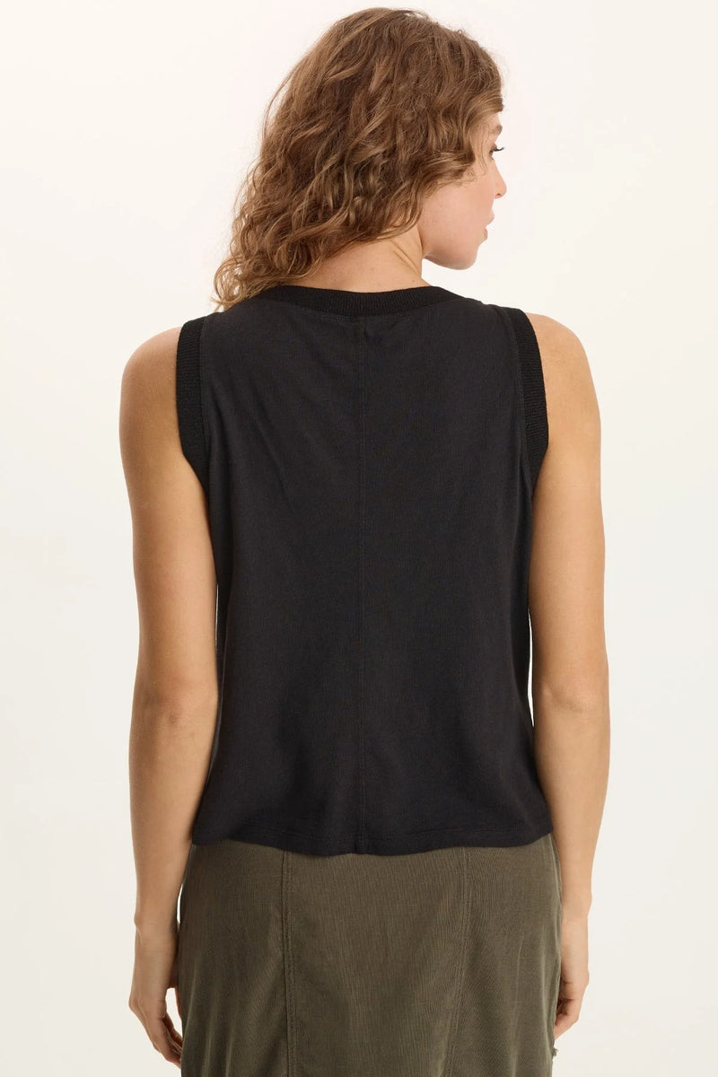KATRINE EMBROIDERED TANK