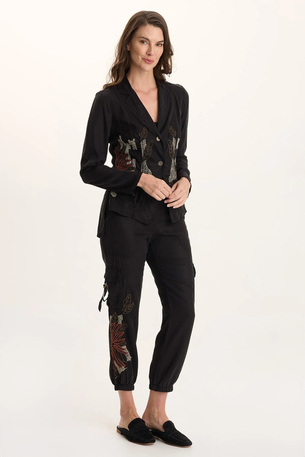 DANSKI EMBROIDERED BLAZER