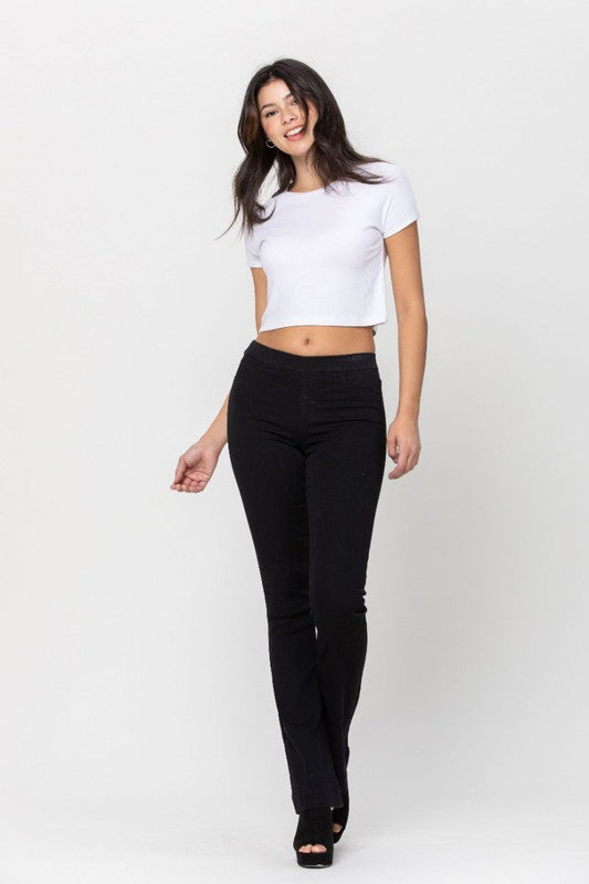 32” MID RISE FLARE JEGGING