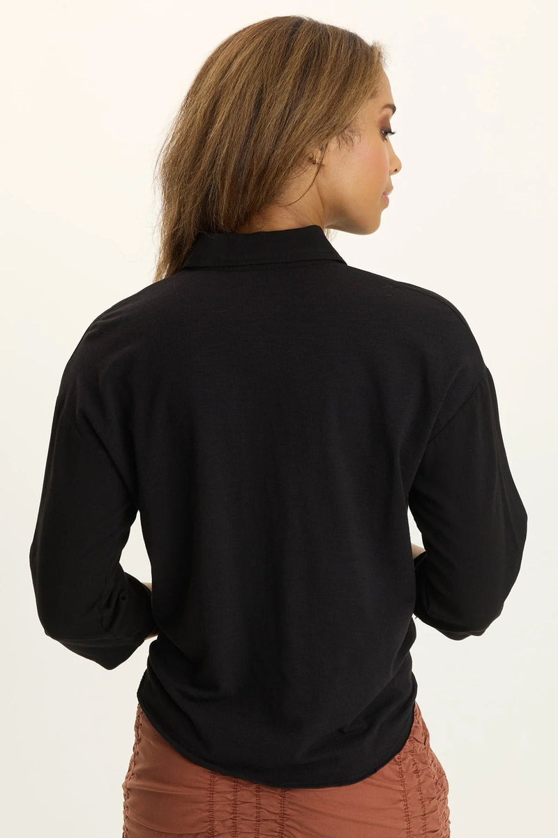 TYRELL TIE FRONT TOP