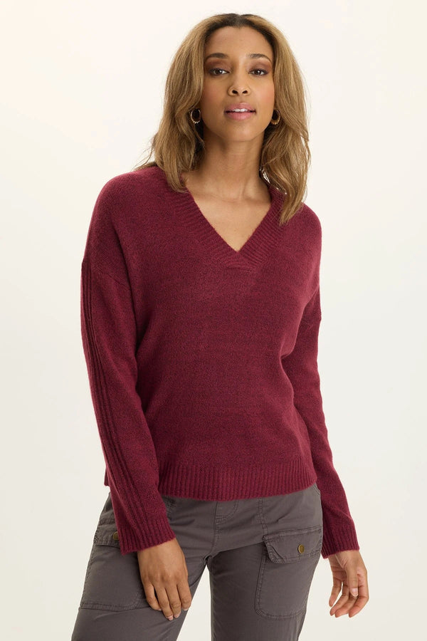 AMBROSE V NECK SWEATER