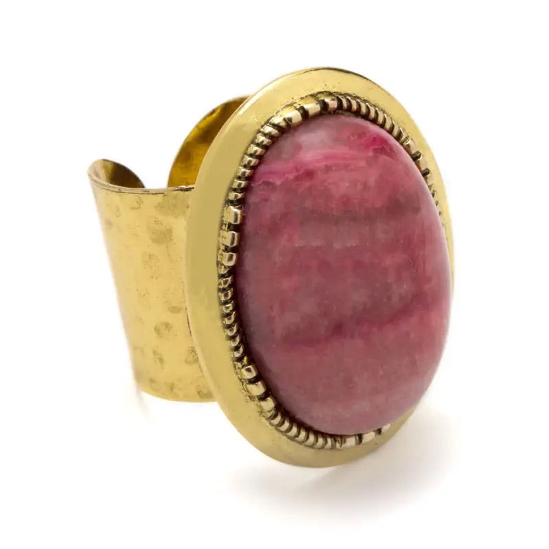 RED AGATE RING