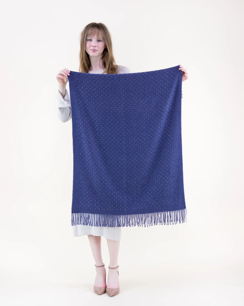 ELEGANT RHINESTONE SCARF (available in 2colors)