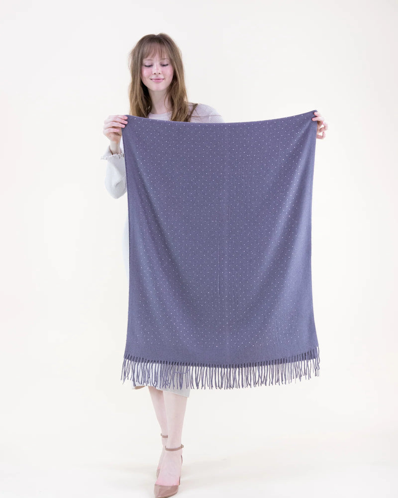 ELEGANT RHINESTONE SCARF (available in 2colors)