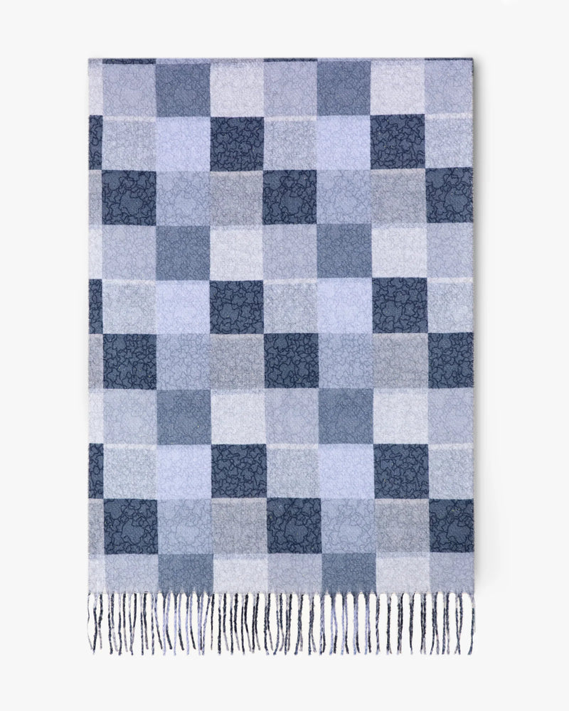 MONOCHROMATIC SQUARE SCARF (available in 2colors)