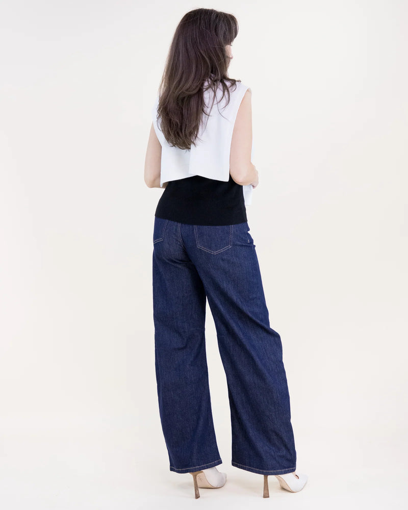 PREPPY MOCK SWEATER WRAP (available in 3colors)