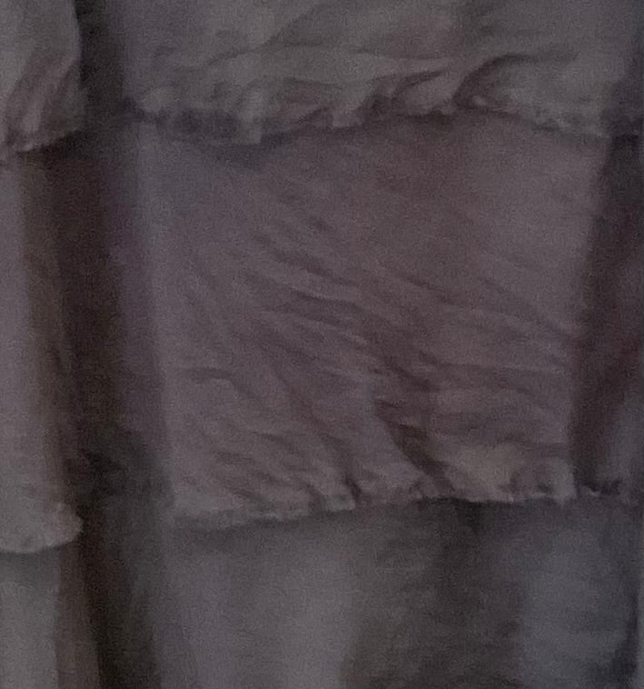 LONG RUFFLE DRESS (available in more colors)