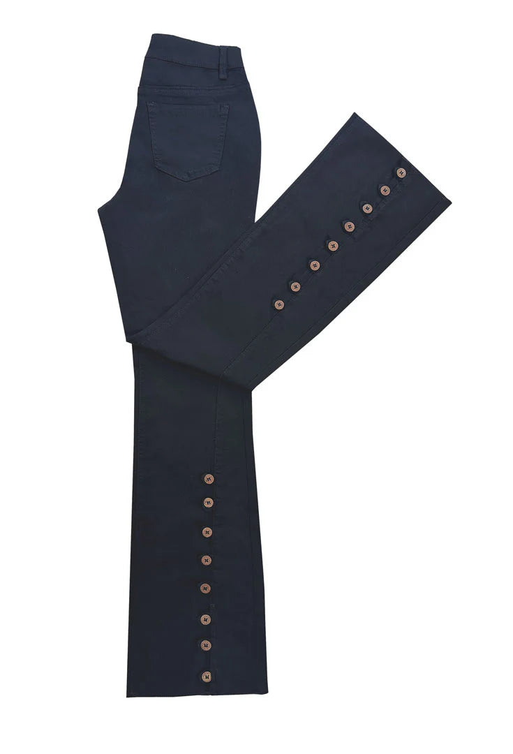 PANT WITH FRONT BLACK BUTTONS