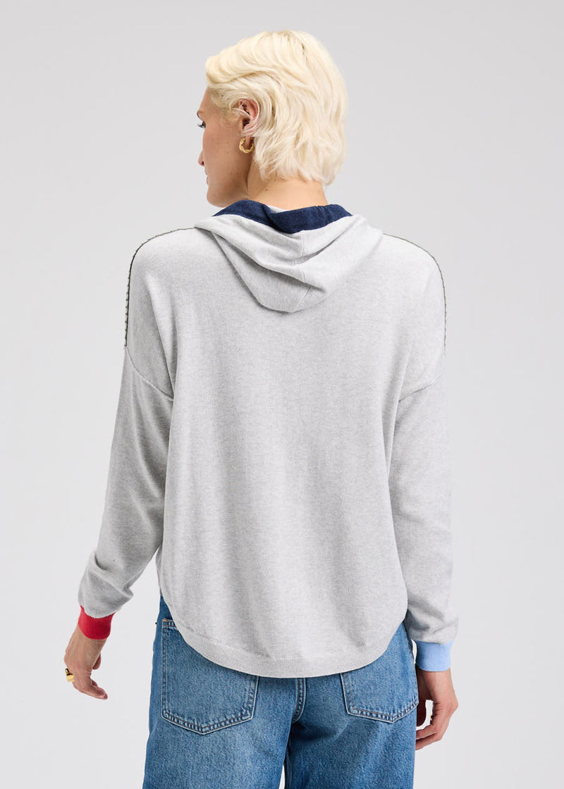 HOODIE WITH RAINBOW DETAIL