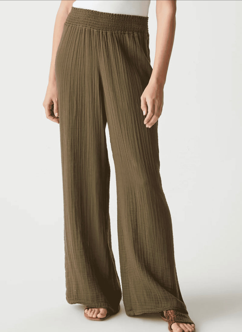 SUSIE SMOKED GAUZE PANT (available in more colors)