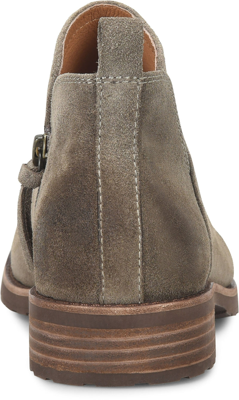 Suede bootie