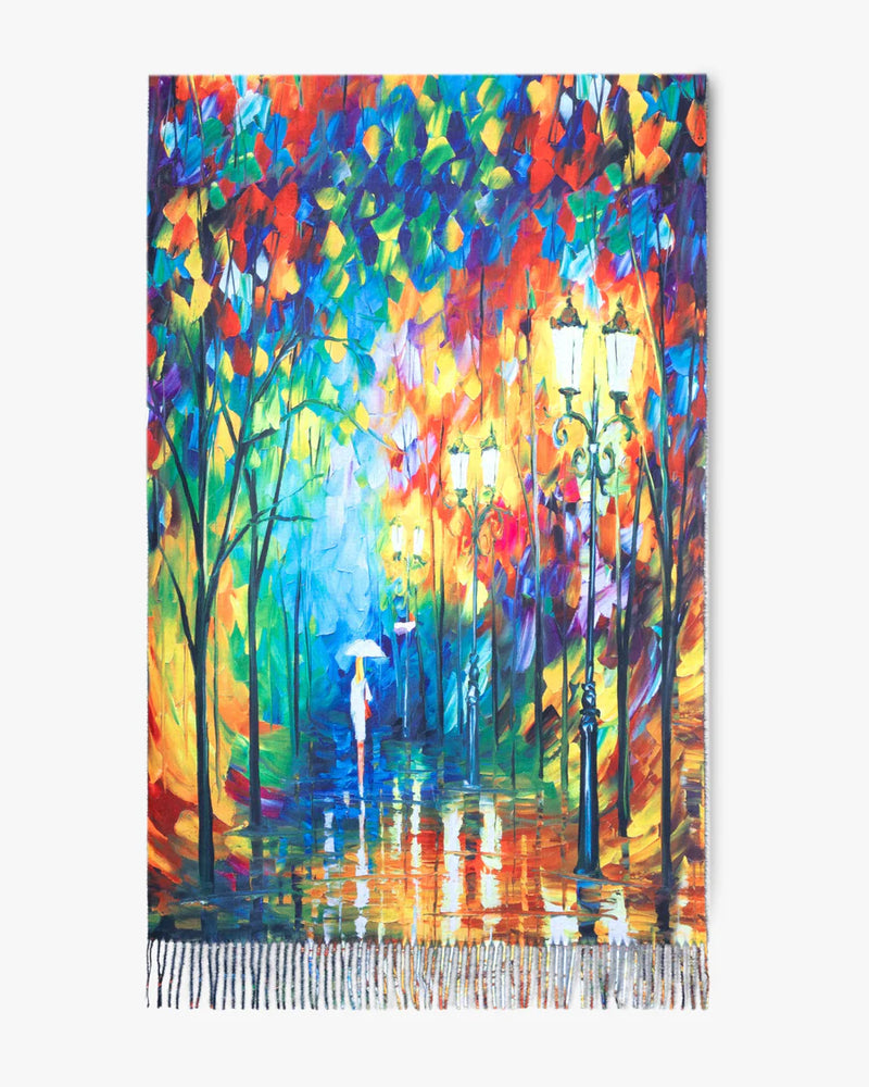 A WALK IN THE RAIN SCARF