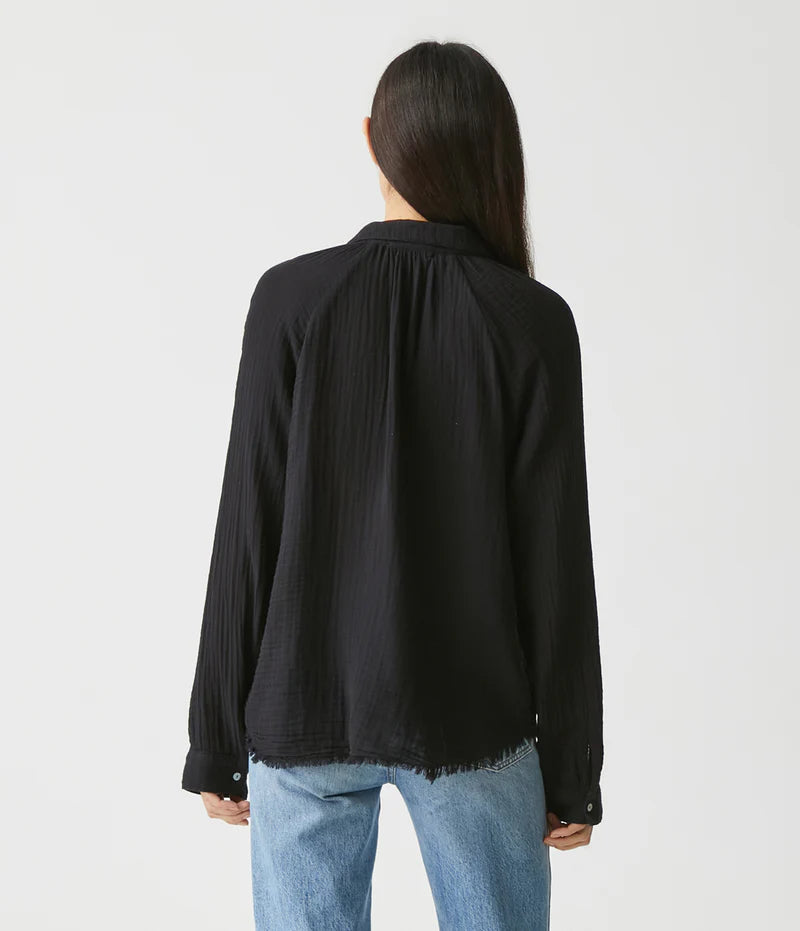 GAUZE TONI BUTTON DOWN SHIRT