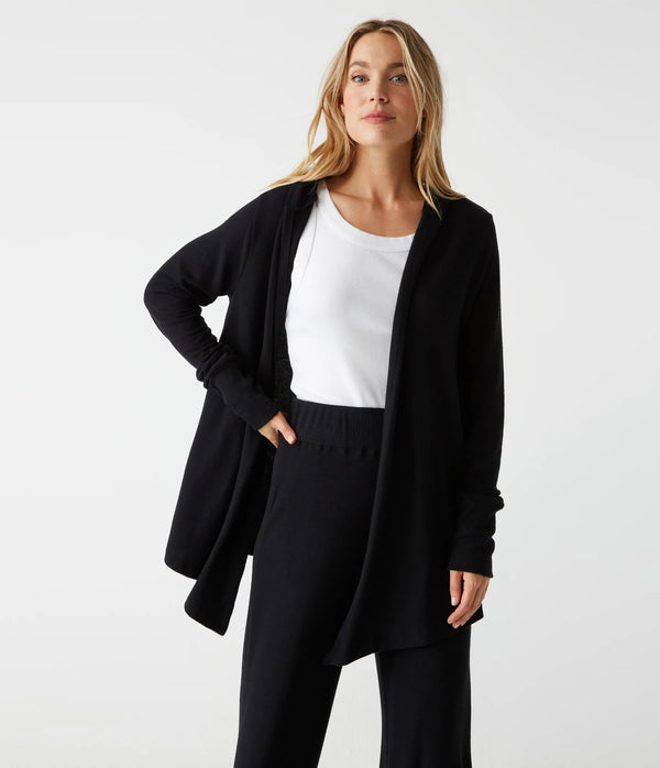 GABBI OPEN HOODED CARDIGAN (available in more colors)
