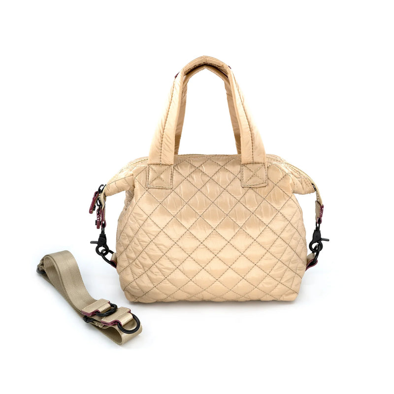 QUILTED PURSE WITH DETACHABLE STRAP (more colors)