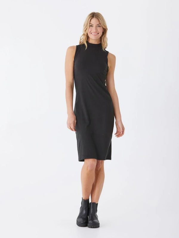 DONIKA RIB MIDI DRESS