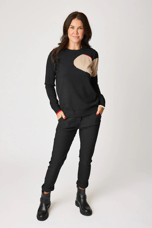 HEART ON 1/2 BODY 1/2 SLEEVE