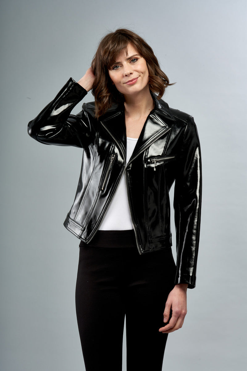 SHINY MOTO JACKET