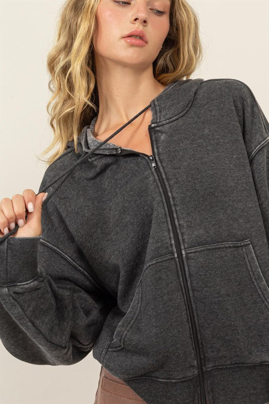 FLEECE HOODED SWEAT SET