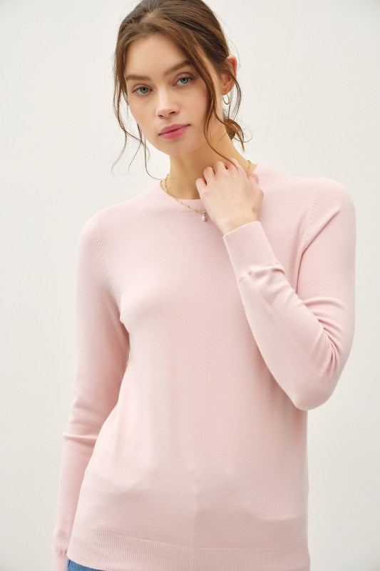 ROUND NECK CLASSIC SWEATER (available in more colors)