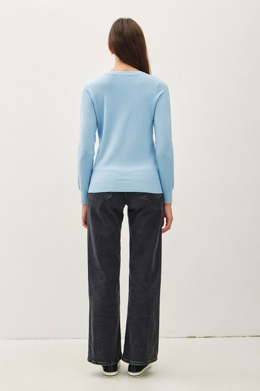 ROUND NECK CLASSIC SWEATER (available in more colors)