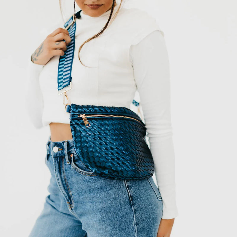 WESTLYN METALLIC WOVEN BAG ( available in more colors)