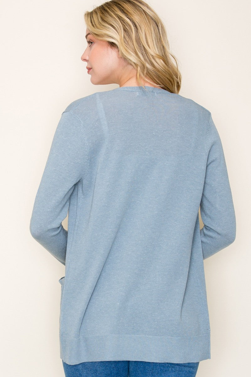 CARDIGAN WITH POCKETS (available in 2 COLORS)