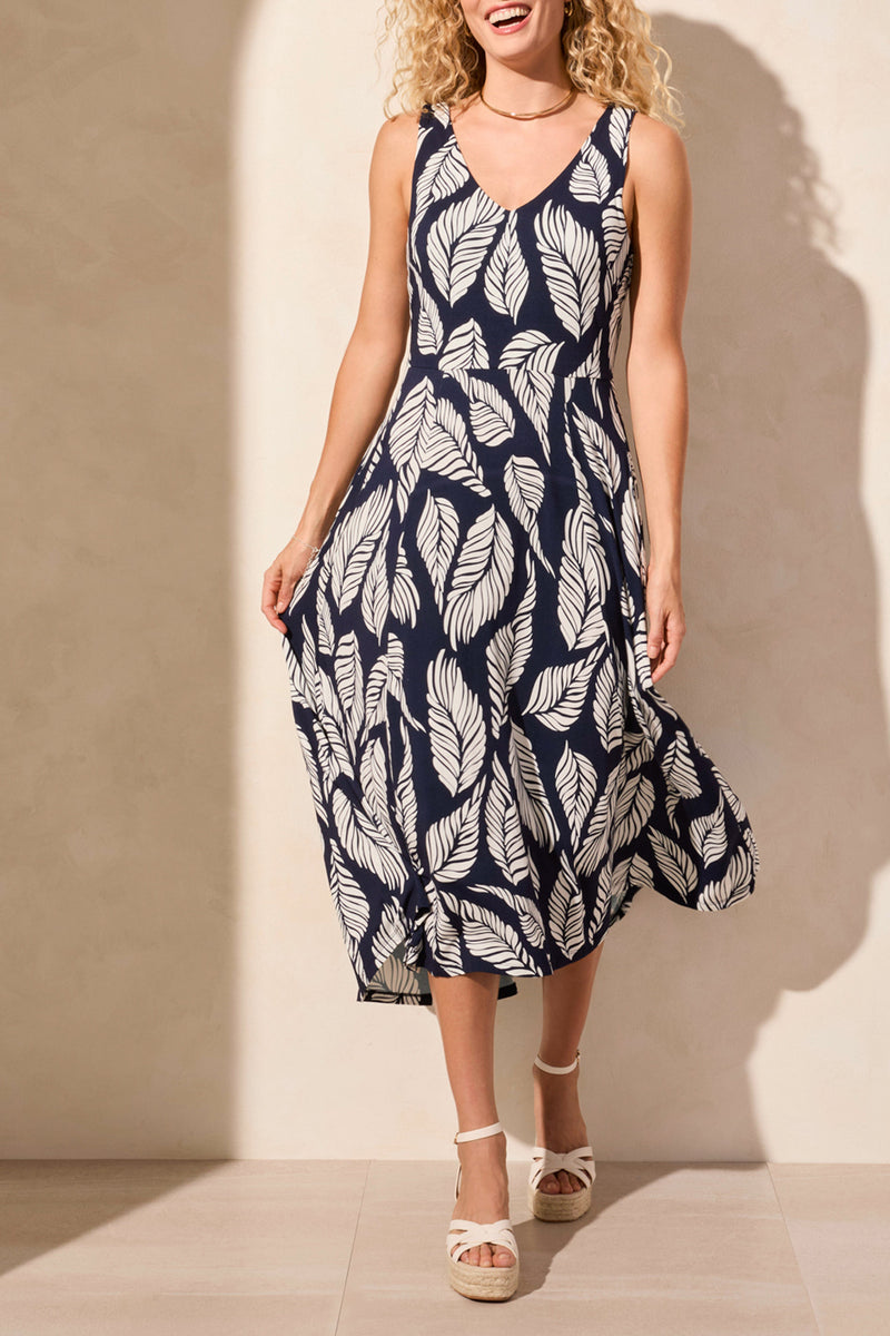 SLEEVELESS HI/ LO DRESS