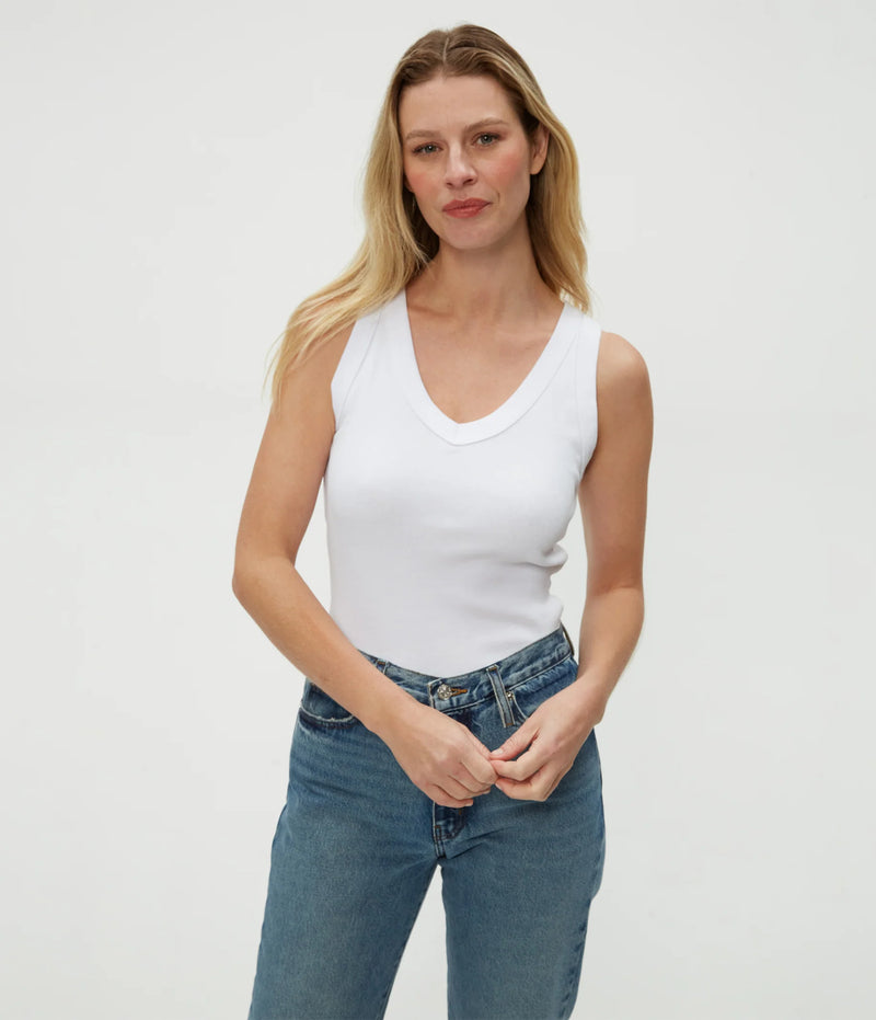 MAYA V NECK TANK