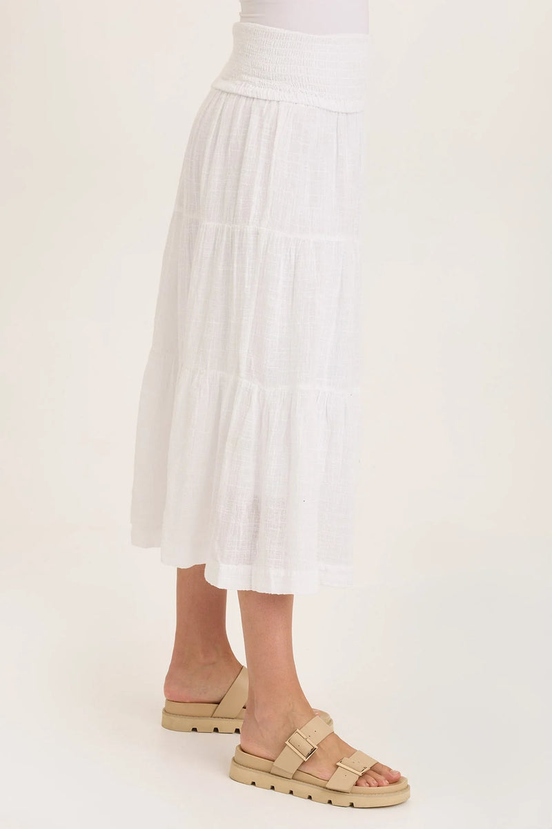 PAIGENE TIERED SKIRT