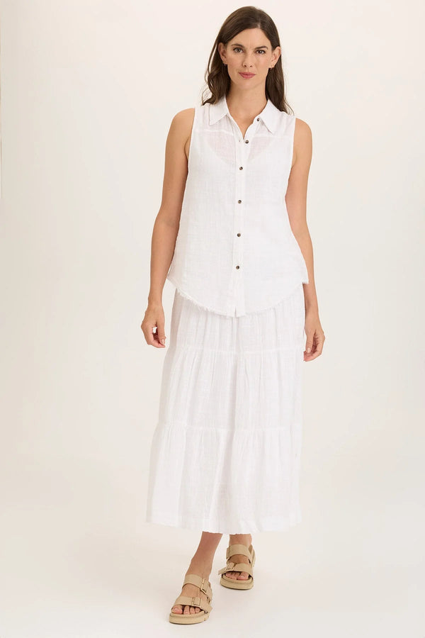 PAIGENE TIERED SKIRT