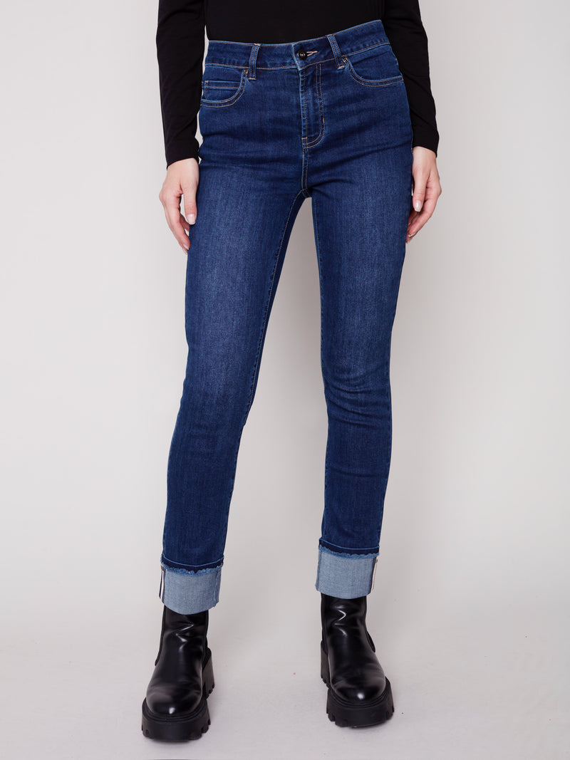 HEM CUFF JEAN (also available in charcoal)