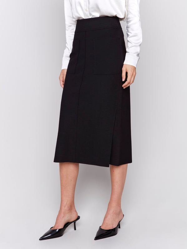 SKIRT WITH PATCH POCKET