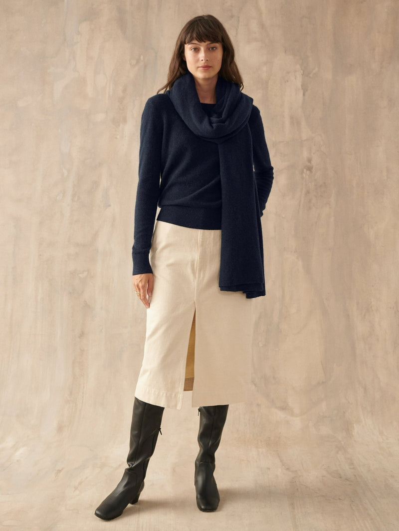CASHMERE TRAVEL WRAP (more colors)